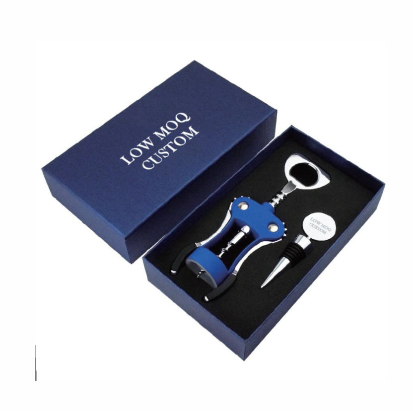 Winged Corkscrew &Stopper Gift Set