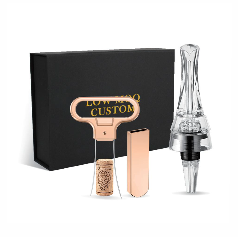 Wine Cork Puller &Aerator Pourer Gift Set